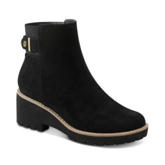 Giani Bernini Shoes - Giani Bernini Women's Vedaa Zip Wedge Booties 7 New in Box